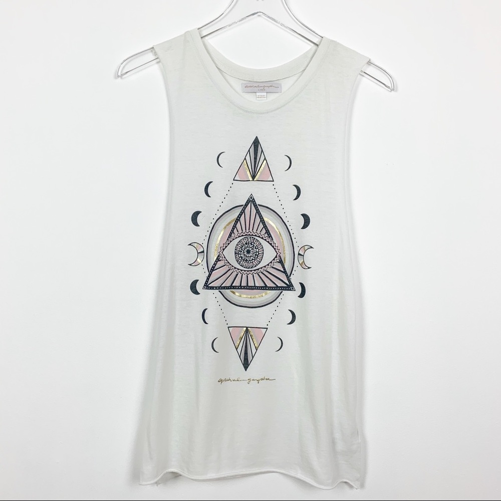 Spiritual Gangster | White Celestial Graphic Tank